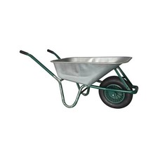 Carriola telaio in acciaio con vasca zincata lt.85