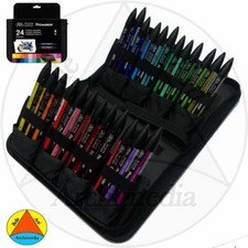PROMARKER STUDENT DESIGNER set 24 PENNARELLI DOPPIA PUNTA WINSOR&NEWTON PANTONI 