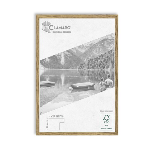 Cornice portafoto rovere