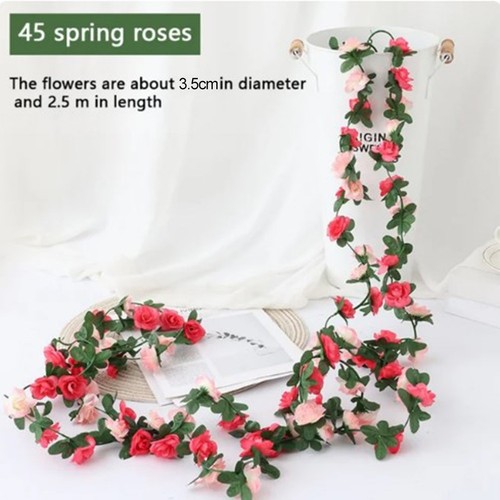 Ghirlanda rose artificiali - di,