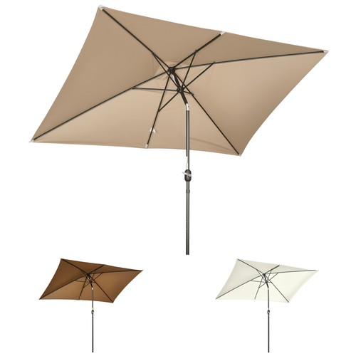 Outsunny ombrellone - ombrellone, da