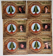 Set 6 carte toppa ragazzi 2025 Rittenhouse Twin Peaks Log Lady Chronicles Bookhouse