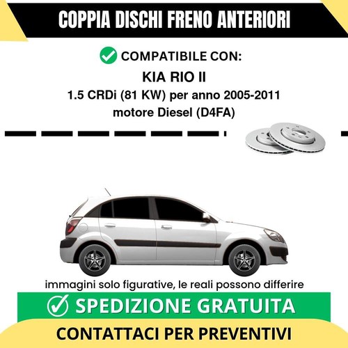Coppia dischi freno anteriori - coppia,