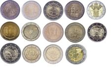 LITUANIA COLLEZIONE 2 € EURO COMMEMORATIVE 2015-2022 FDC (14 MONETE)