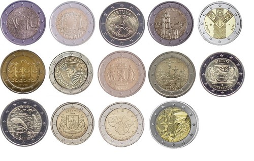 Lituania collezione euro - lituania,