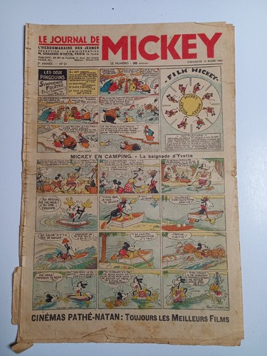 Journal mickey disney - mickey, bd
