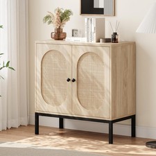 Credenza in rattan mobile