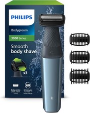 Philips Bodygroom Series 3000 Rifinitore impermeabile per inguine e corpo