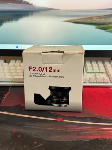 Samyang 12mm ncs cs - f2.0,