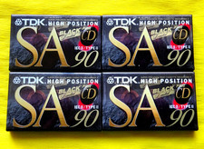 4 nastri cassette TDK SA 90