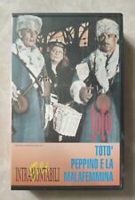 TOTO' PEPPINO E LA MALAFEMMINA (1956) - VHS FORMULA HOME VIDEO 23 FHV - ECCELL.