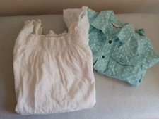 Vestito Bianco OVS E Giubbotto