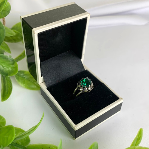 Anello vintage con - con, cofanetto
