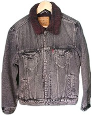 Levi denim trucker sherpa - levi,