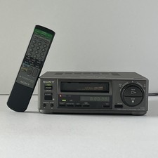 Sony EV-C100 8mm Hi8 Stereo HiFi Videoregistratore Con Telecomando LEGGI Funzionante SOLO COASSIALE