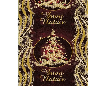 Tappeto passatoia buon natale - buon,