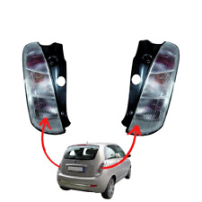 COPPIA FARI FANALI STOP POSTERIORI DX SX LANCIA Y YPSILON 843 2006>2011 FANALINI