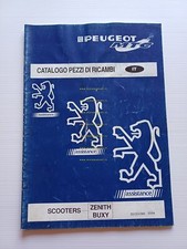 Peugeot 50 Zenith - Buxy 1994 catalogo ricambi scooter italiano originale