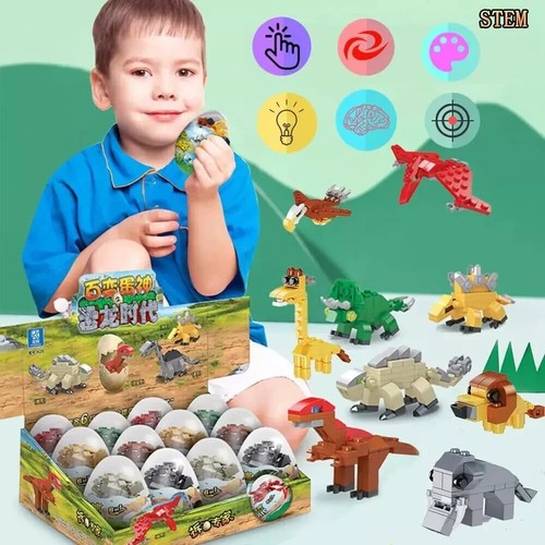 Pezzi uova dinosauro con - pezzi,