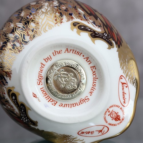 Royal crown derby little owl - little,
