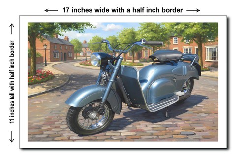 Monopattino iso moto 125 1951 - monopattino,