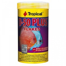 Tropical D-50 Plus Flakes mangime in fiocchi per Discus
