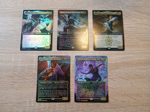 Lotto carte magic 5mitiche - magic,