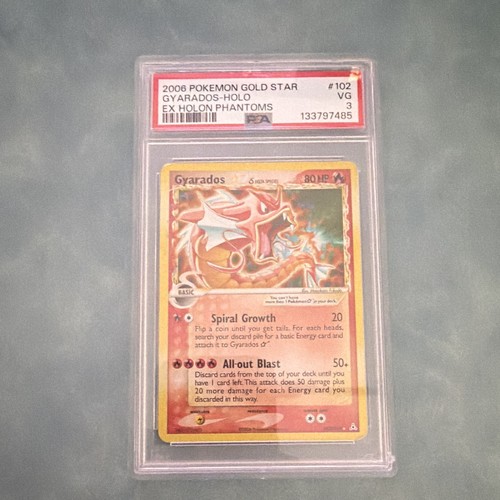 Pokemon gyarados gold star - gold,