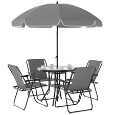 Set da Giardino 6 Pezzi con 4