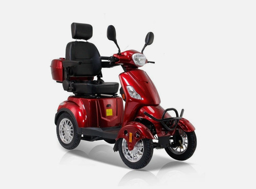 Monopattino ruote rosso - 4,