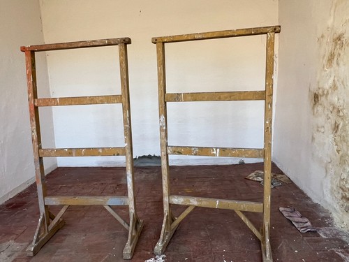 Cavalletti pittore legno - cavalletti, da
