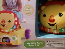 Leoncino Primi Passi Fisher Price sonoro