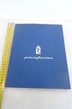 libro book Pininfarina in lingua inglese 1997
