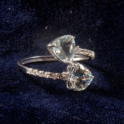 Anello oro bianco kt - bianco, 18