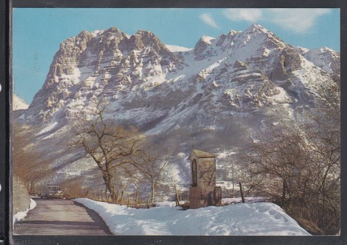 Cartolina ussita parete nord - ussita,