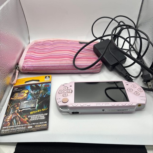 Console psp 2000 - rosa, testata