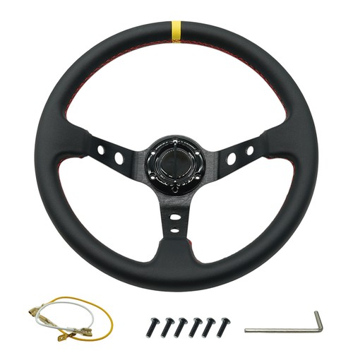 Volante sportivo nero chiave - volante,
