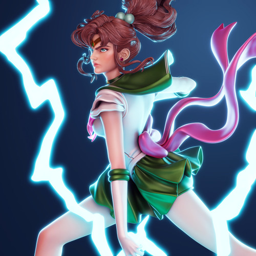 Statuina statua sailor jupiter - statuina/statua,