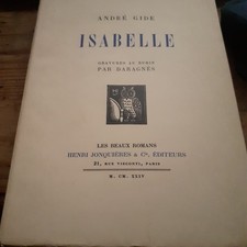 isabelle ANDRE GIDE henri
