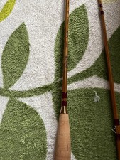 Hirao Bamboo Fly Rod #4-6 7'7" vintage da collezione con borsa, usato