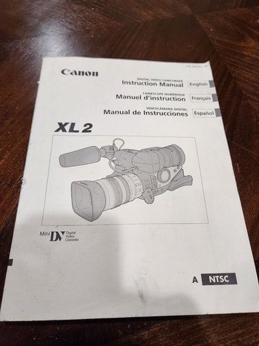 Canon xl2 manuale - canon, istruzioni