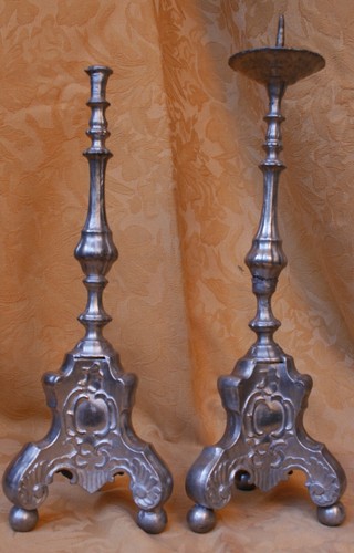 Due candelabri altare - candelabri, da