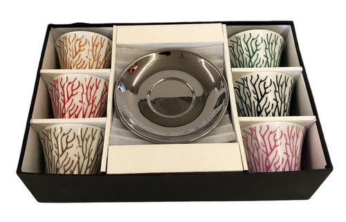 Set tazzine cappuccino the - 6,