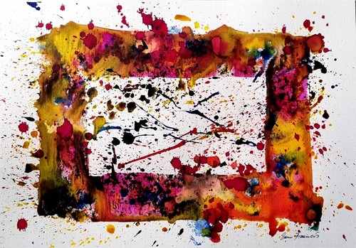 Sam francis 053 - , colured