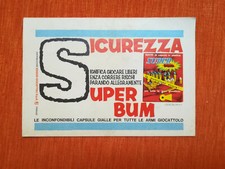 PUBBLICITA' ORIGINALE - ADVERTISING MUNIZIONI PER ARMI GIOCATTOLO anni 70