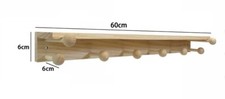 Mensola legno naturale 60cm - in,