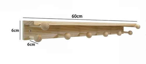 Mensola legno naturale - mensola, 60cm