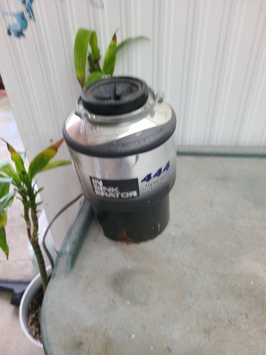 Insinkerator garbage disposal - garbage,