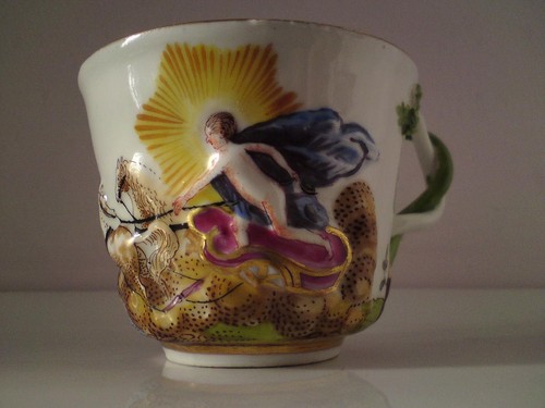 Tazza porcellana capodimonte - tazza,