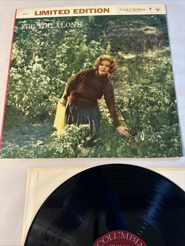 Rpm vinyl for you alone - 33,